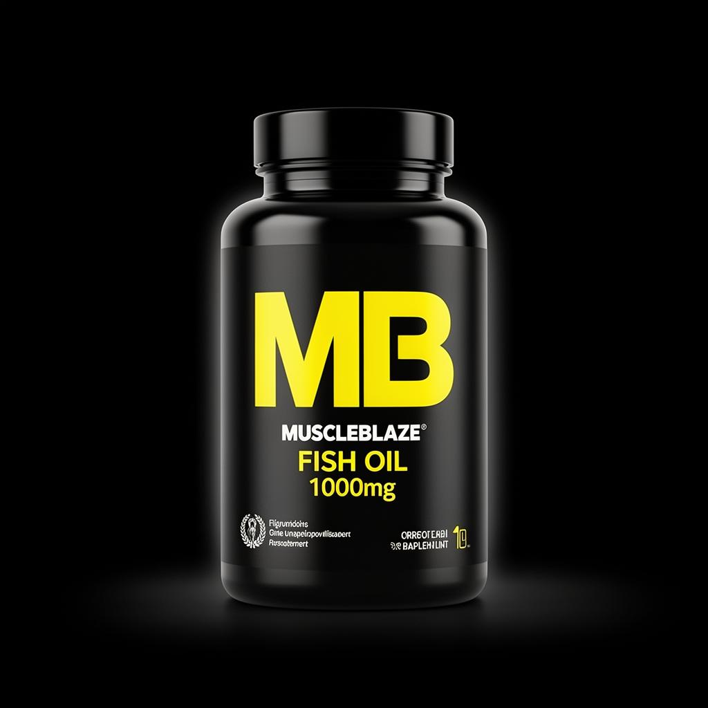 MuscleBlaze Fish Oil 1000mg