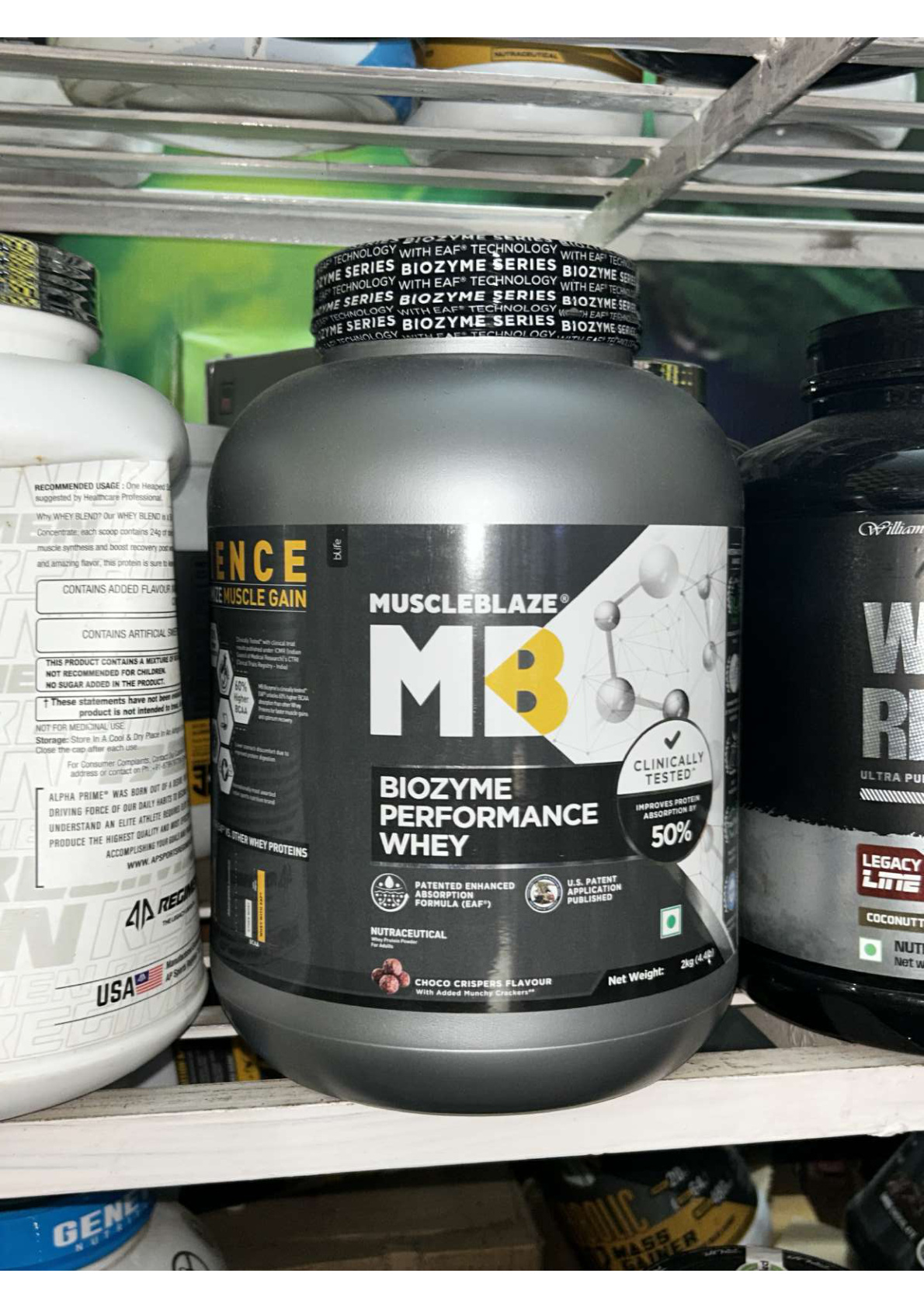 MuscleBlaze Biozyme Performance Whey